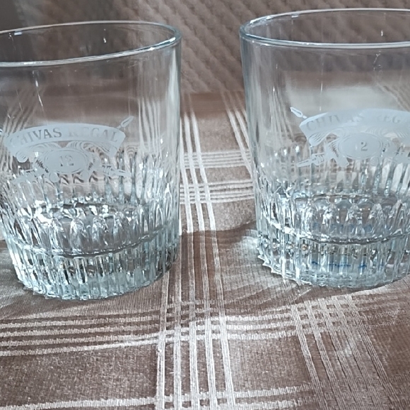 Other - Chivas Regal #12 Whiskey Glass Set - Clear